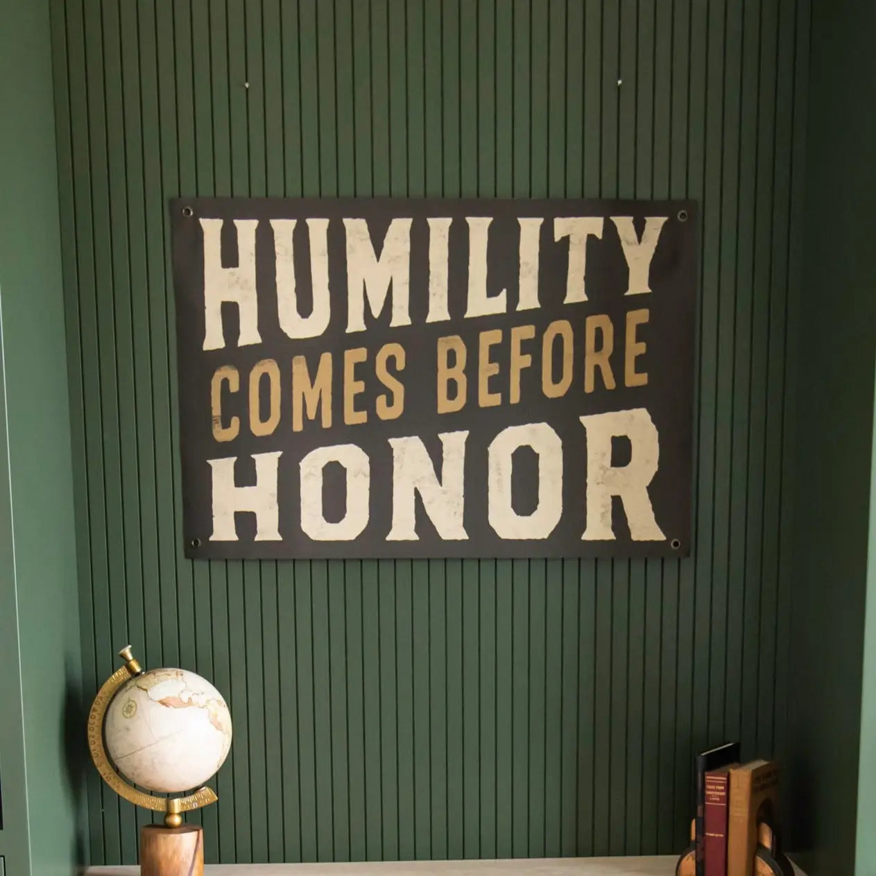 Humility before Honor (word art)