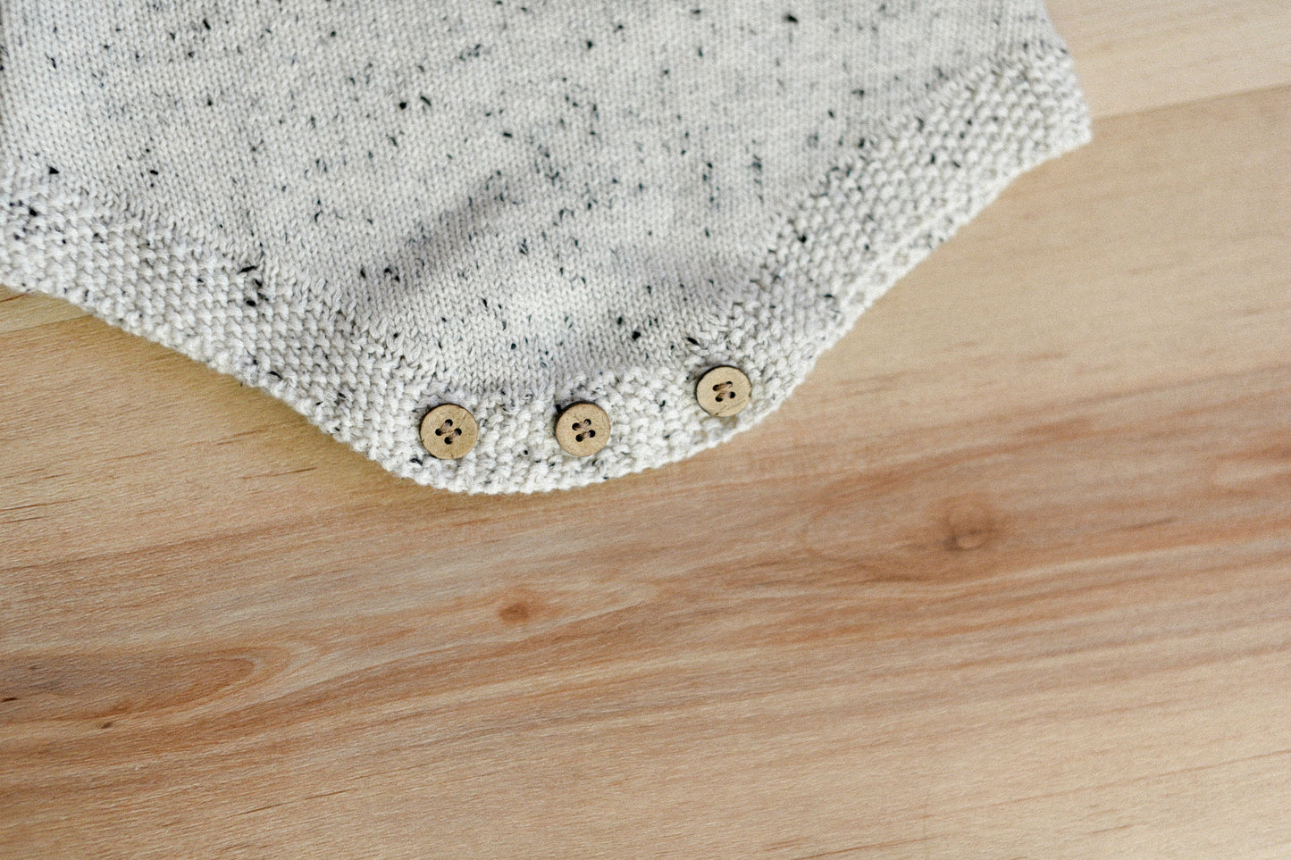 Speckled Knit Romper
