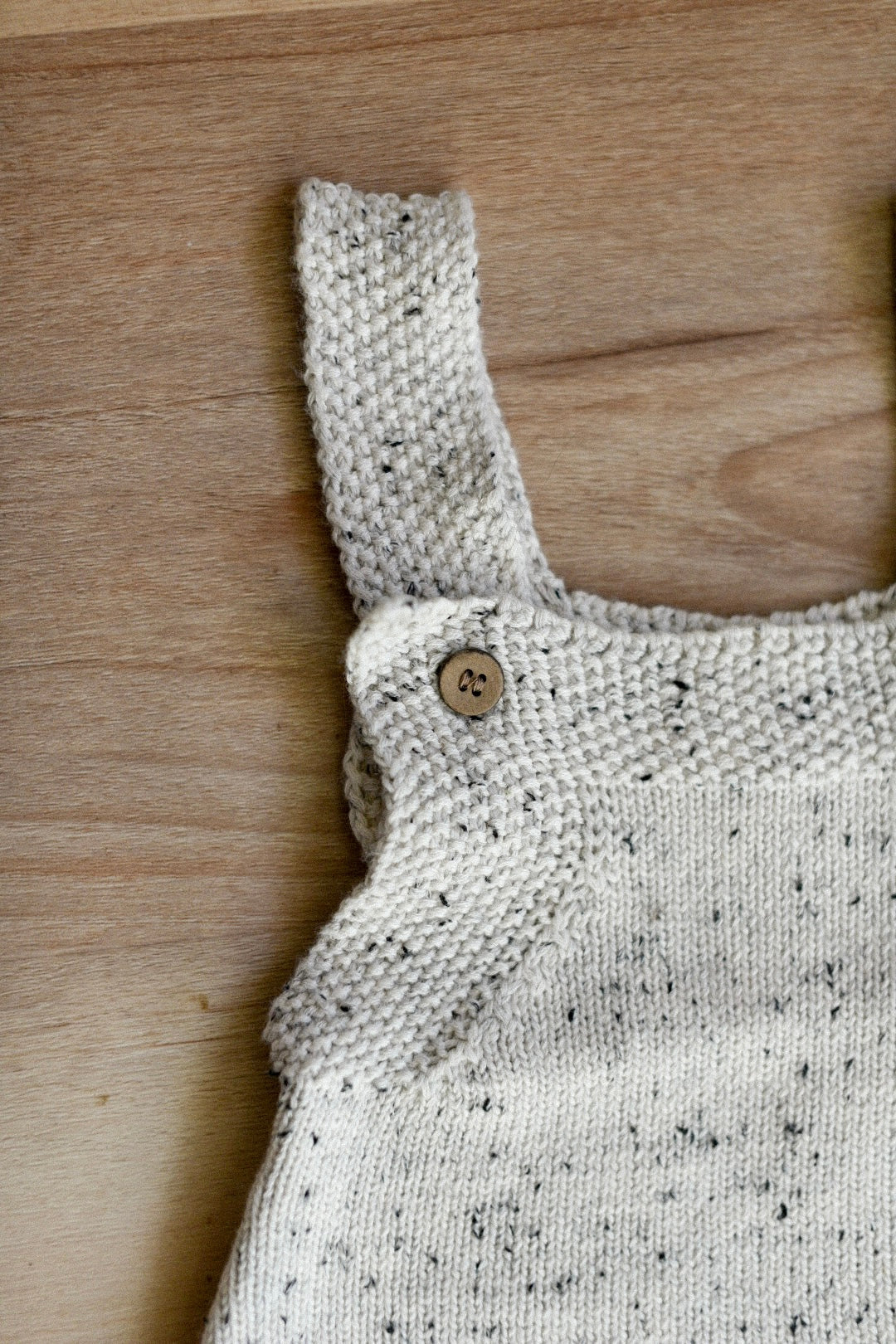 Speckled Knit Romper