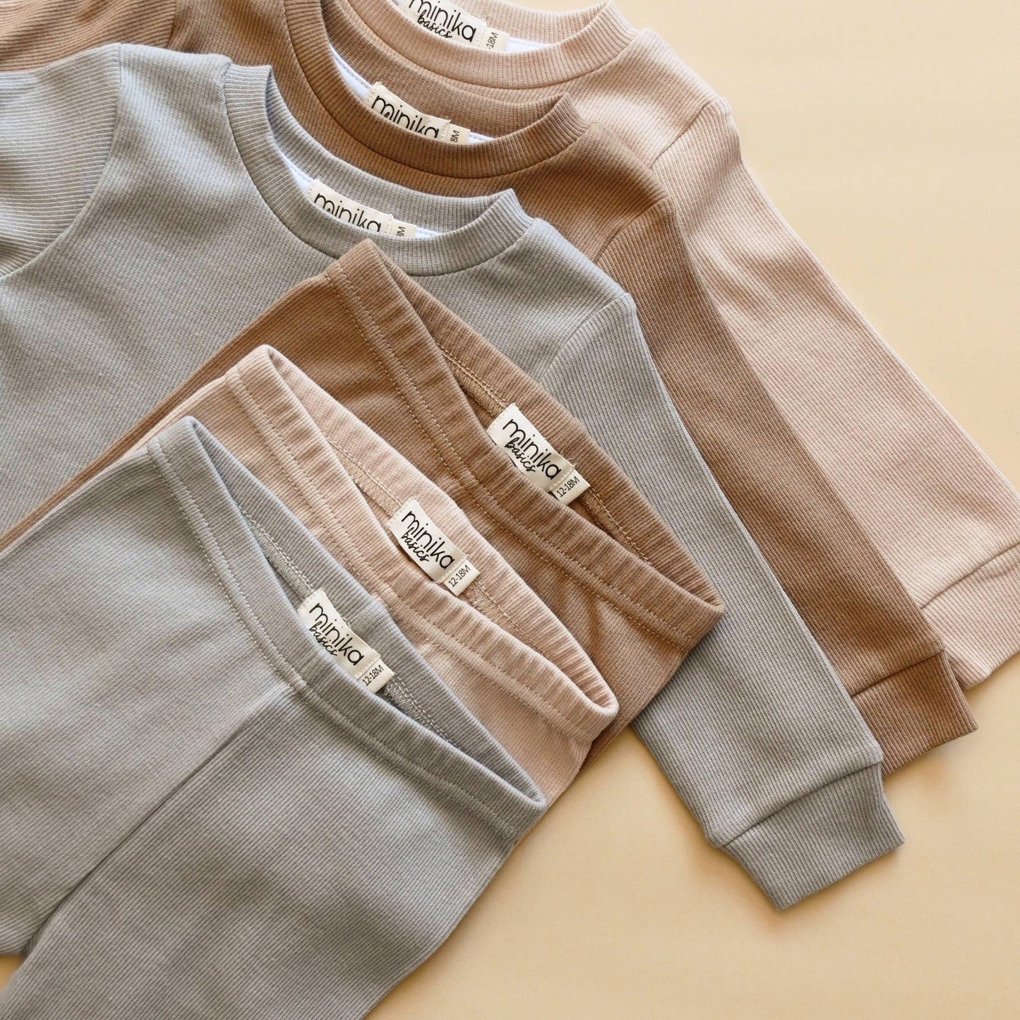 Toddler Ribbed Pajamas