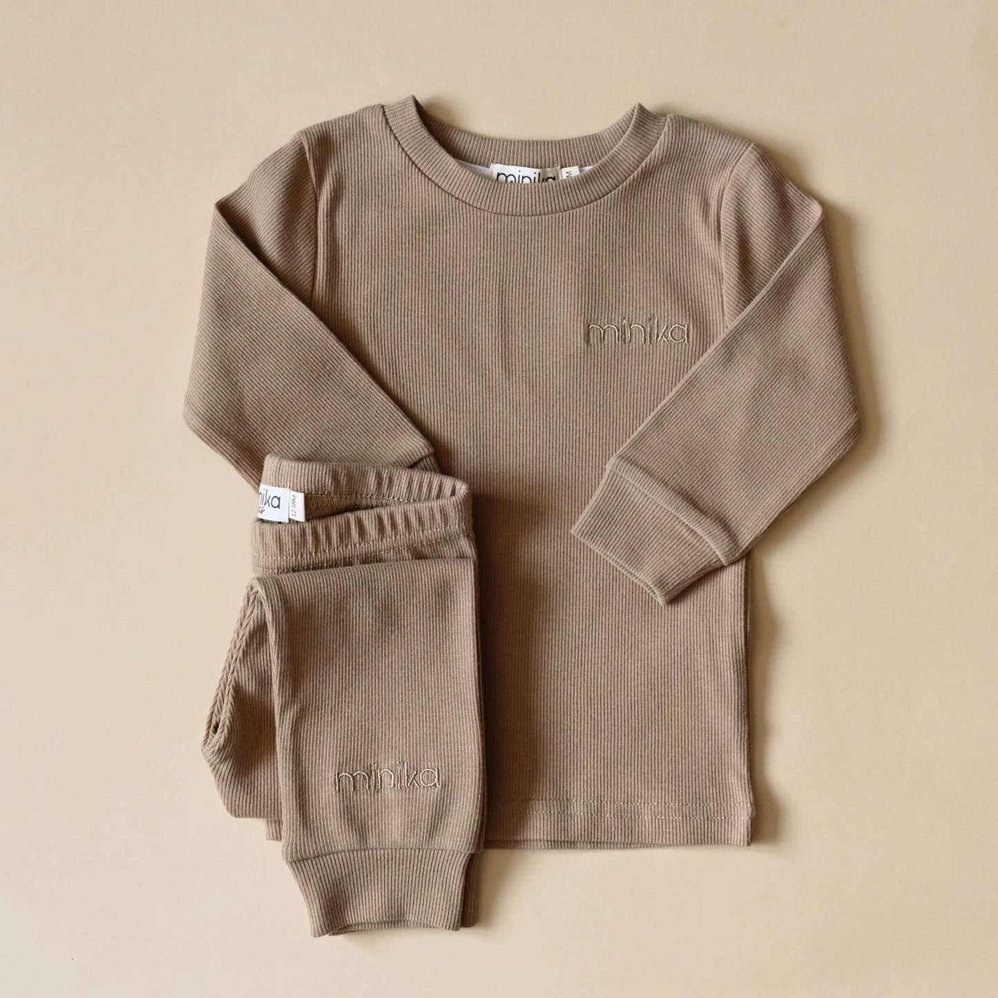 Toddler Ribbed Pajamas