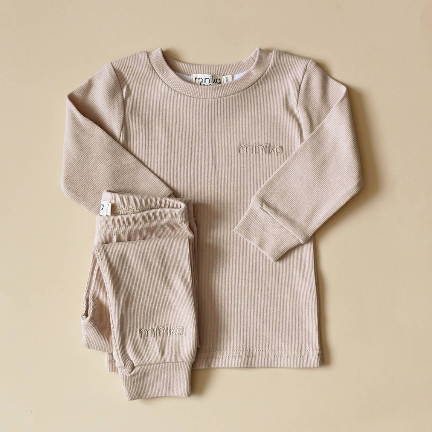 Toddler Ribbed Pajamas