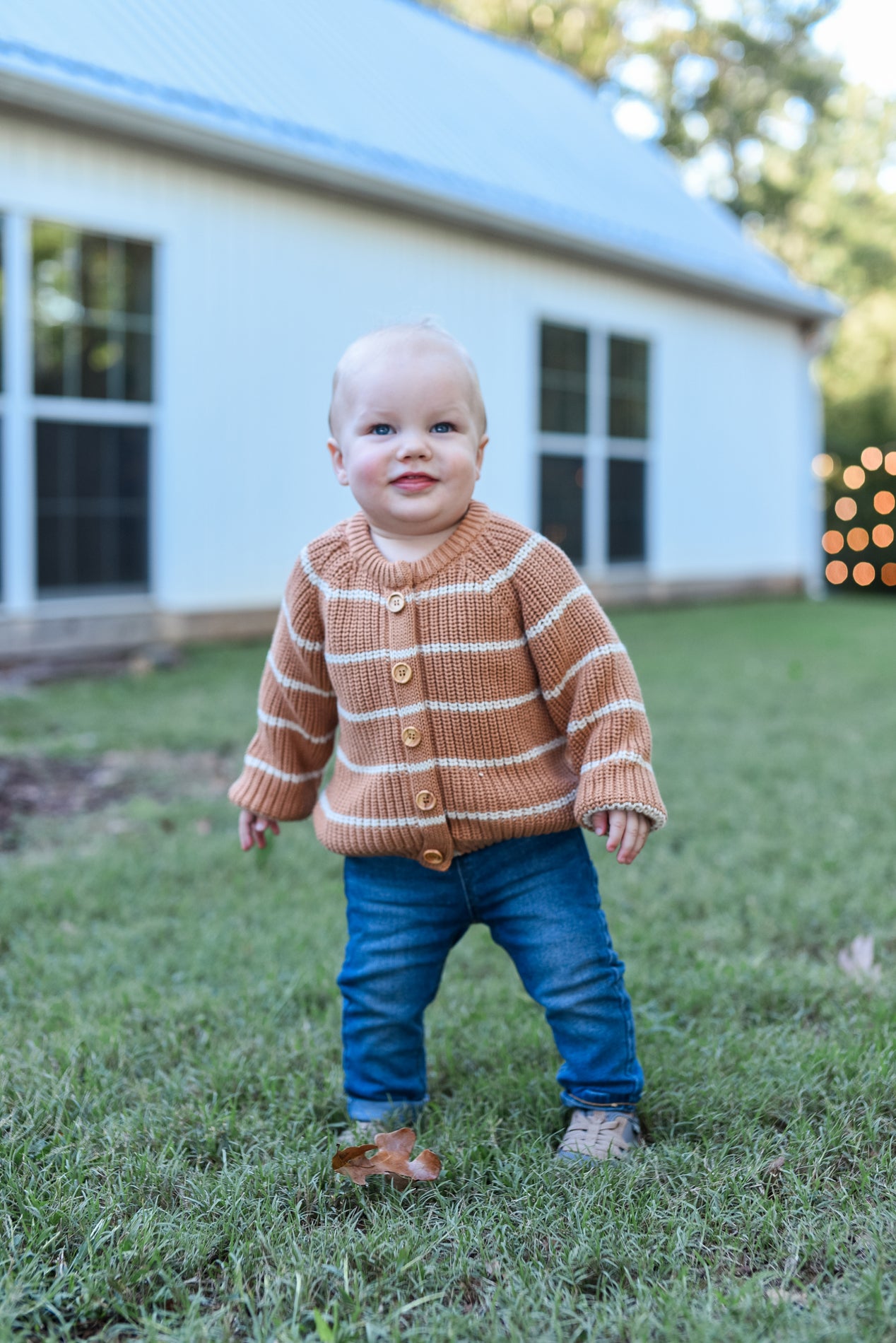 Stripe Cardigan