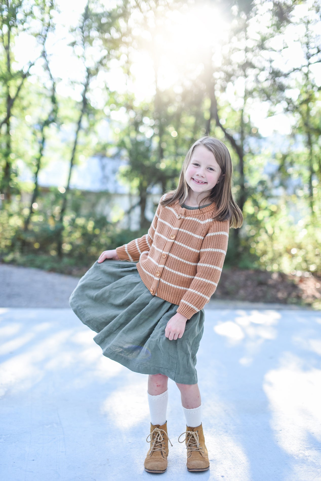 Stripe Cardigan