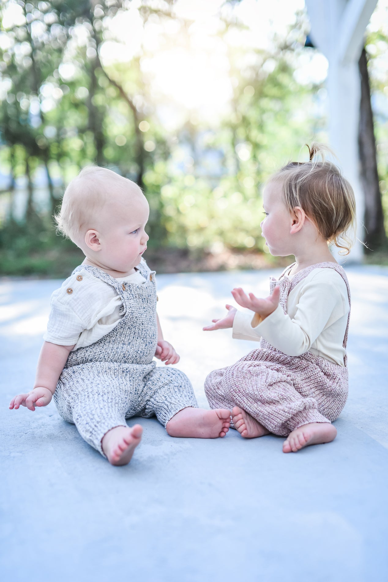 Knit Overalls (two colors)