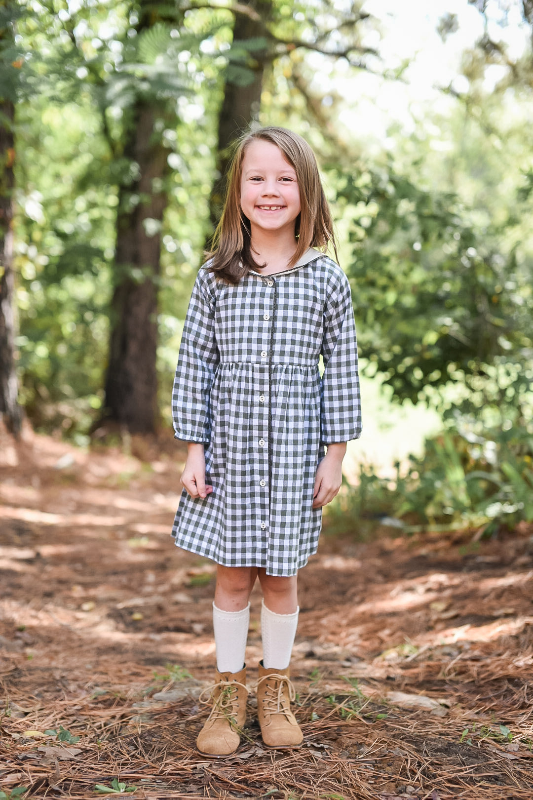 Gingham Sailor Dress