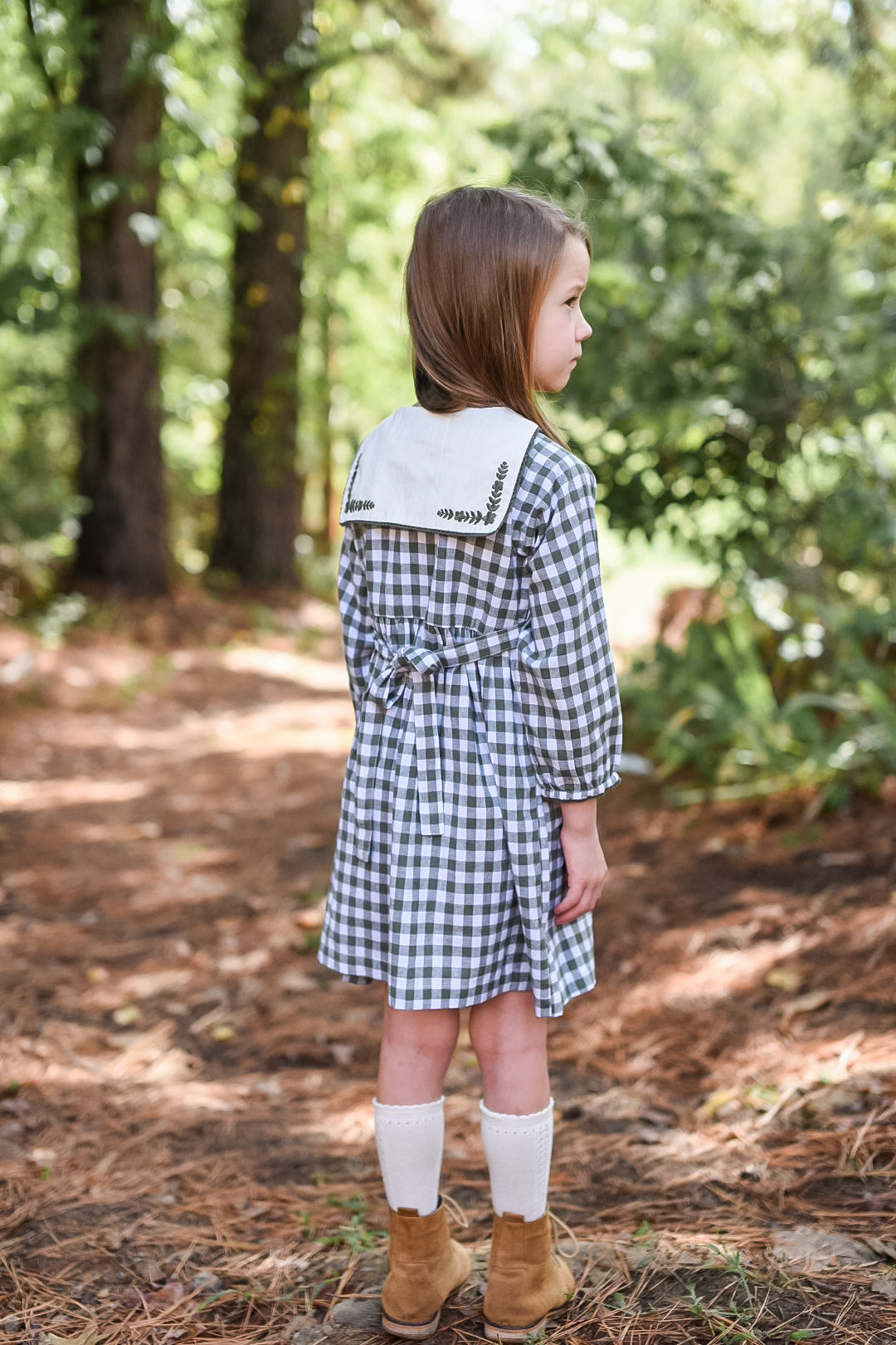 Gingham Sailor Dress