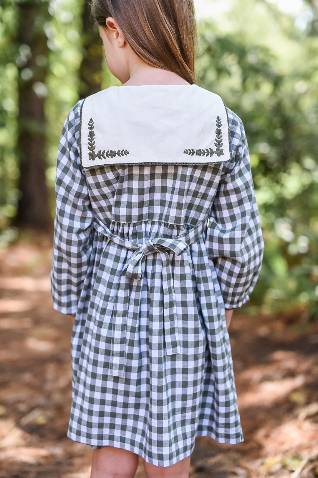 Gingham Sailor Dress