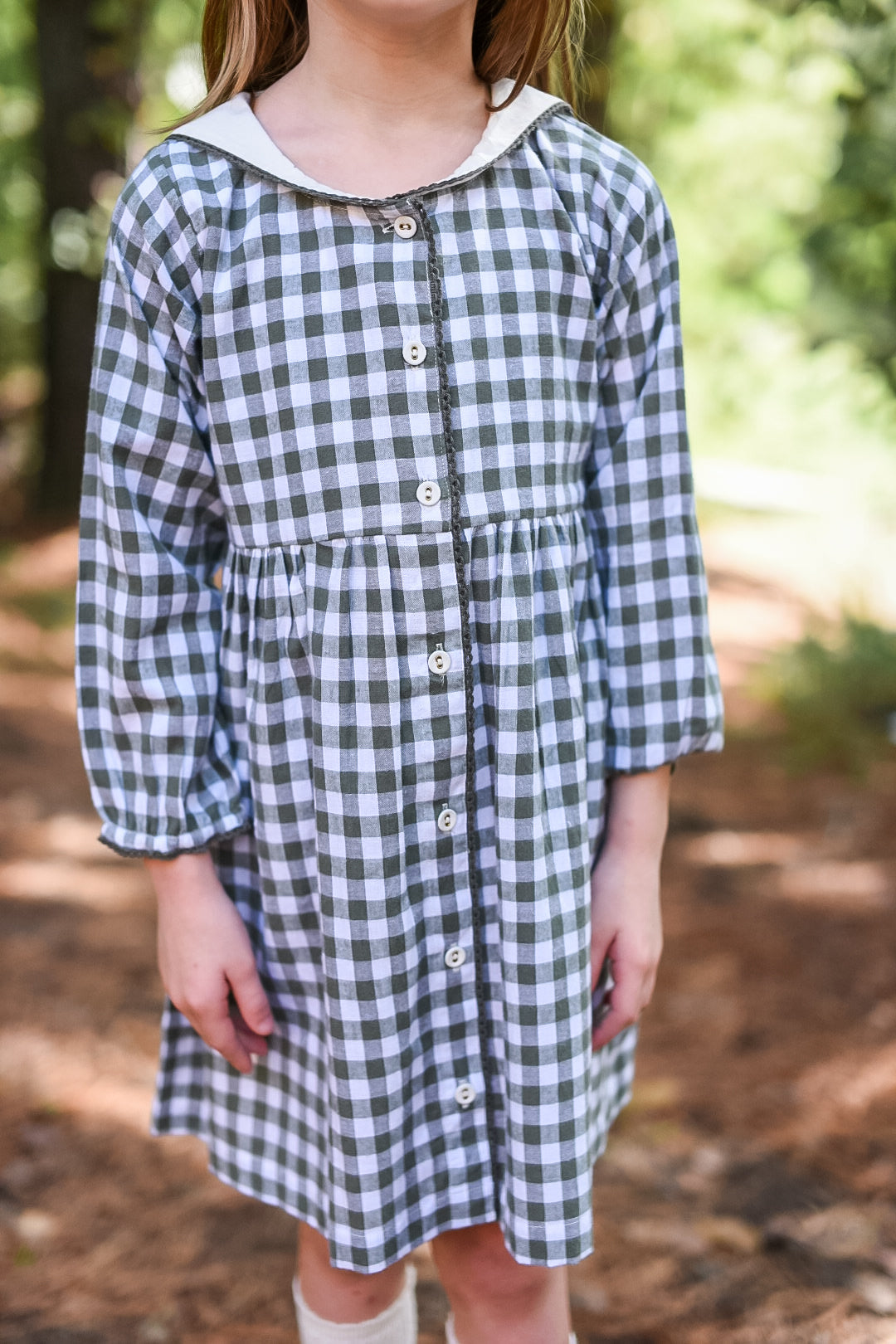 Gingham Sailor Dress