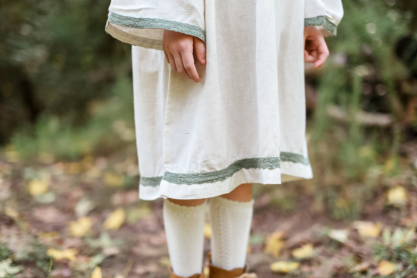 Embroidery Yoke Dress