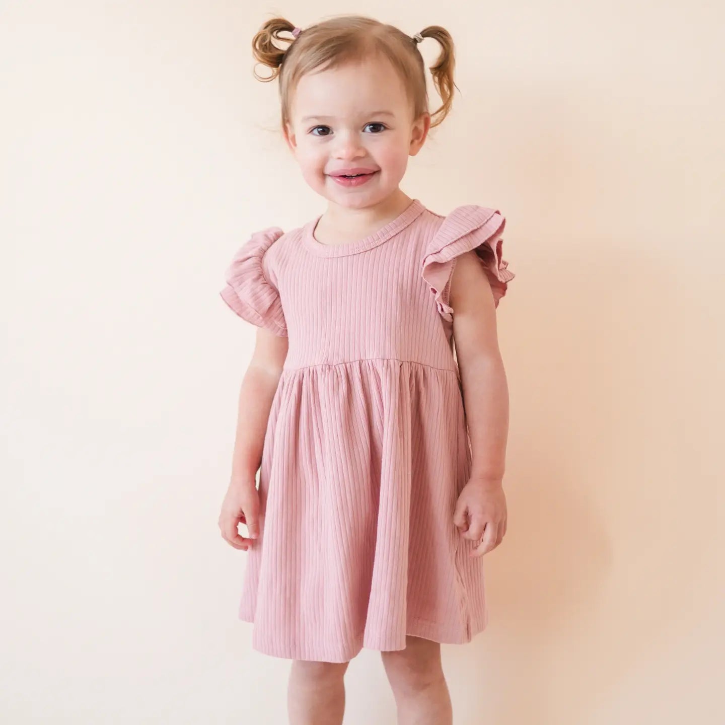 Organic Cotton Ruffle Dress